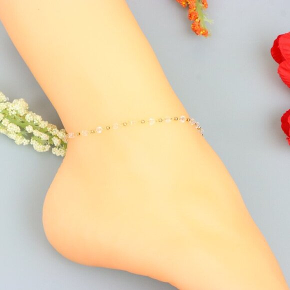 "Handmade Anklet – A Stylish Choice for Women, Thoughtful Gift Idea, EVCH1406 - Picture 9 of 10